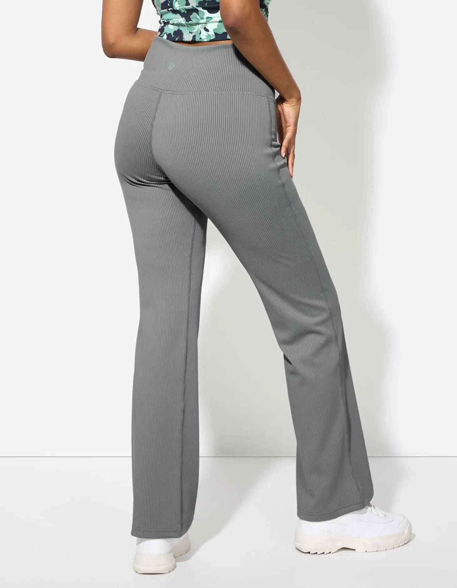 Legging - Effen - donkergroen
