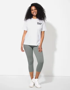 Legging - Effen - turkoois