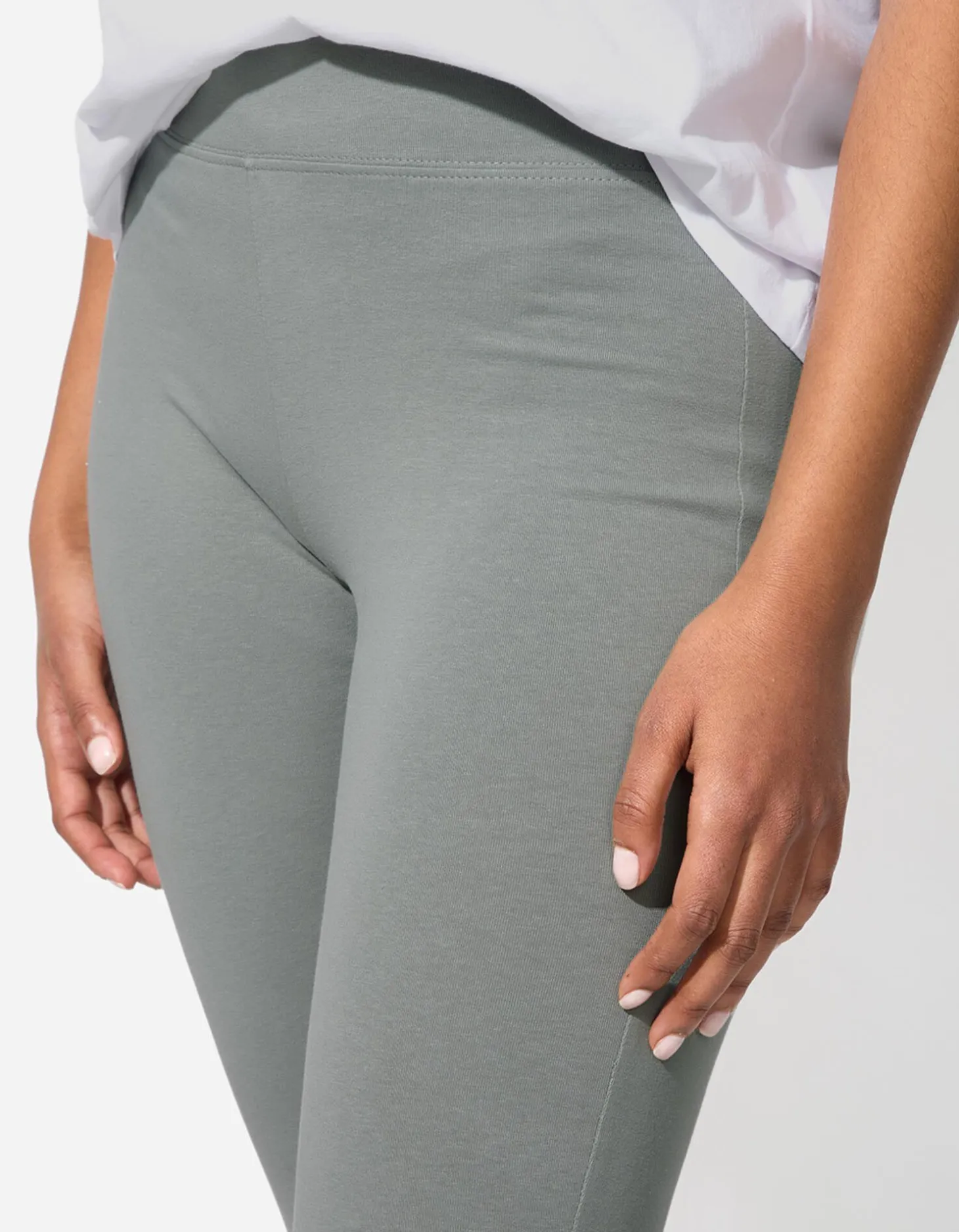 Legging - Effen - turkoois