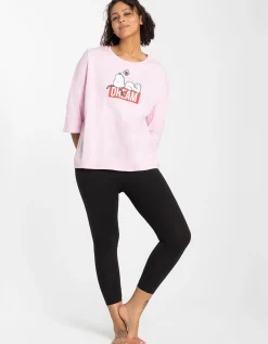 Legging - Elastische band - zwart