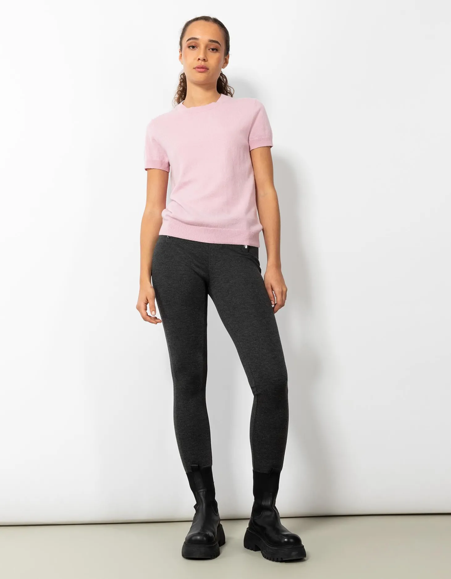 Legging - LENZING™ ECOVERO™ - zwart