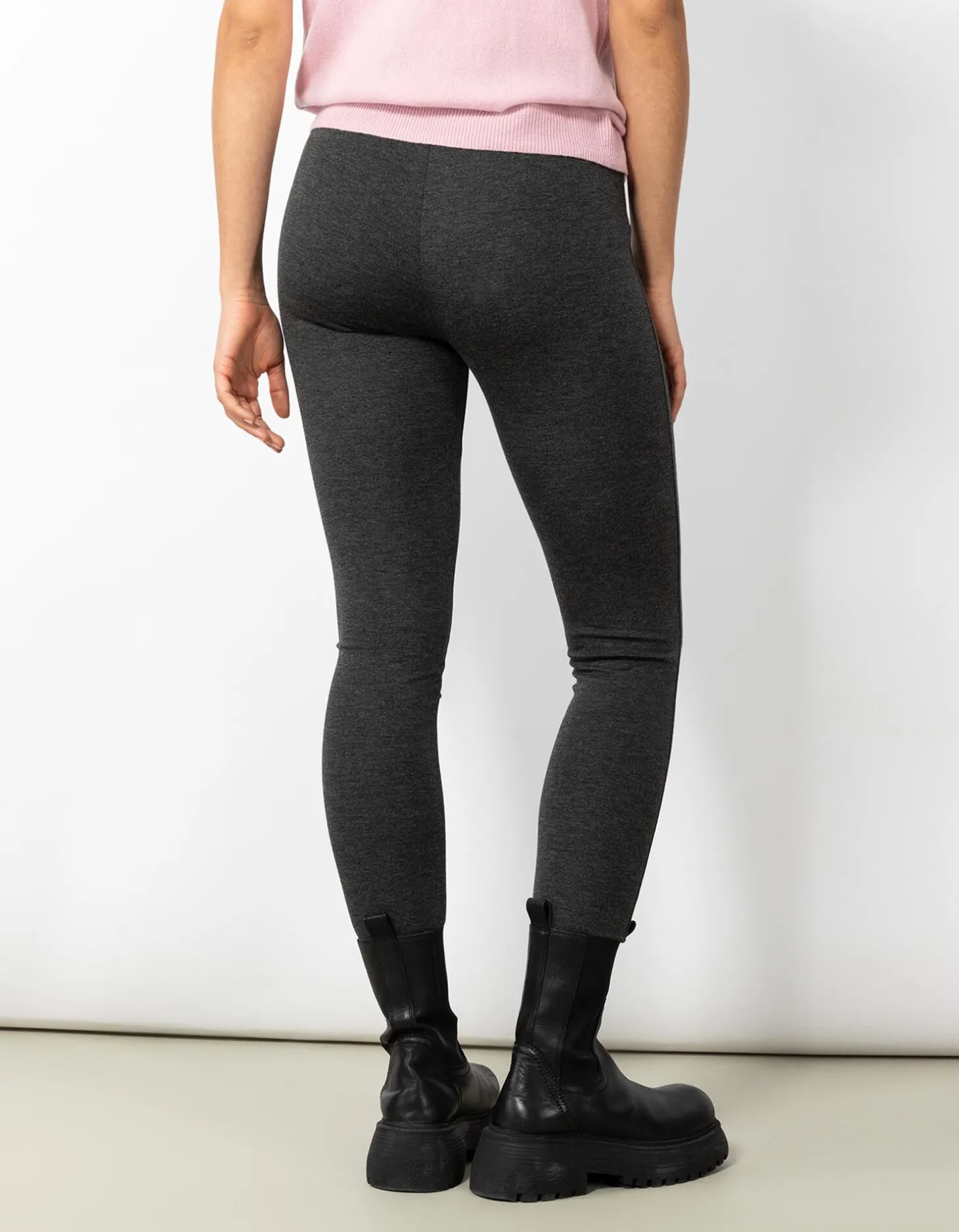 Legging - LENZING™ ECOVERO™ - zwart