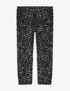 Legging - Luipaardprint - lichtgroen