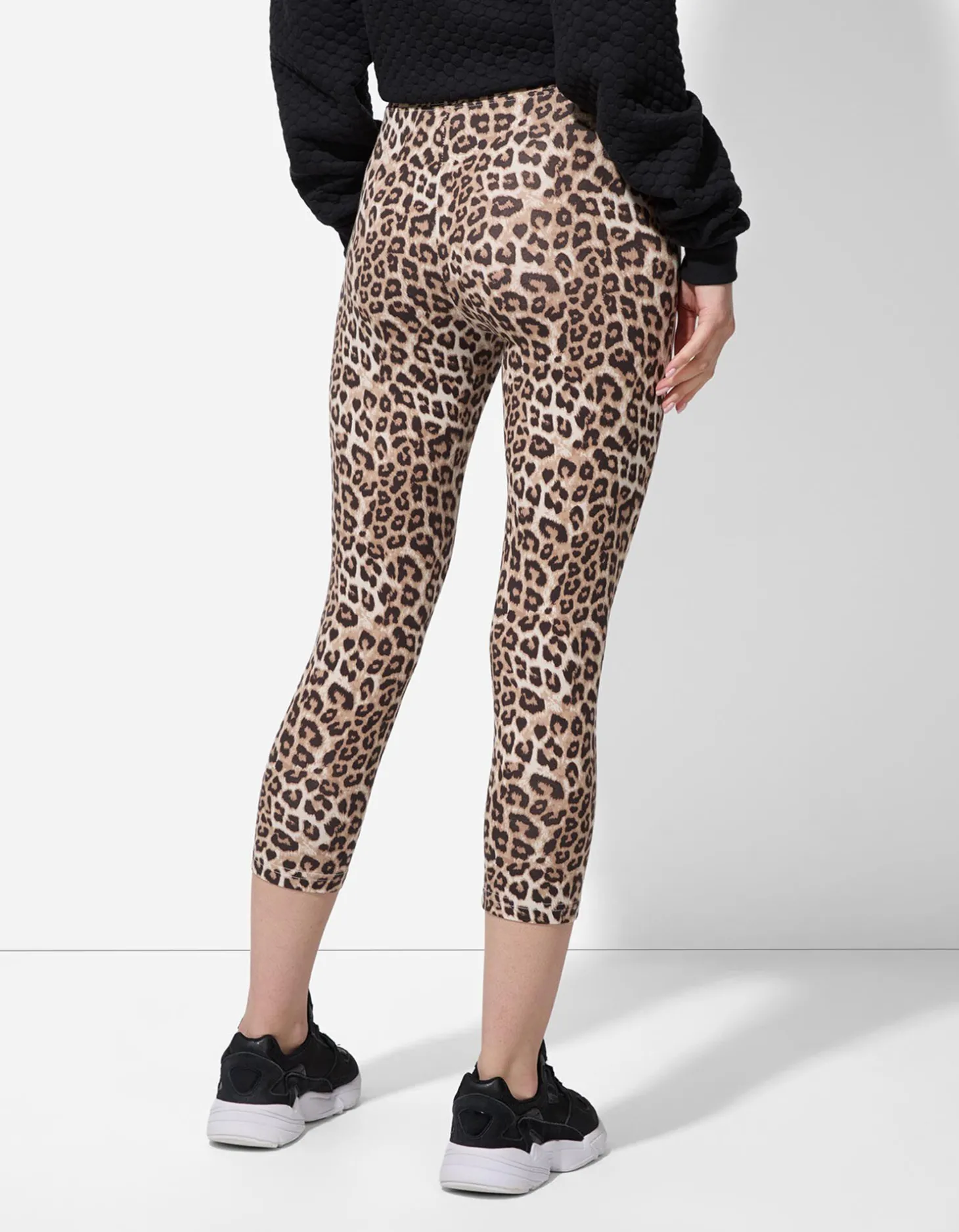 Legging - Luipaardprint - wit