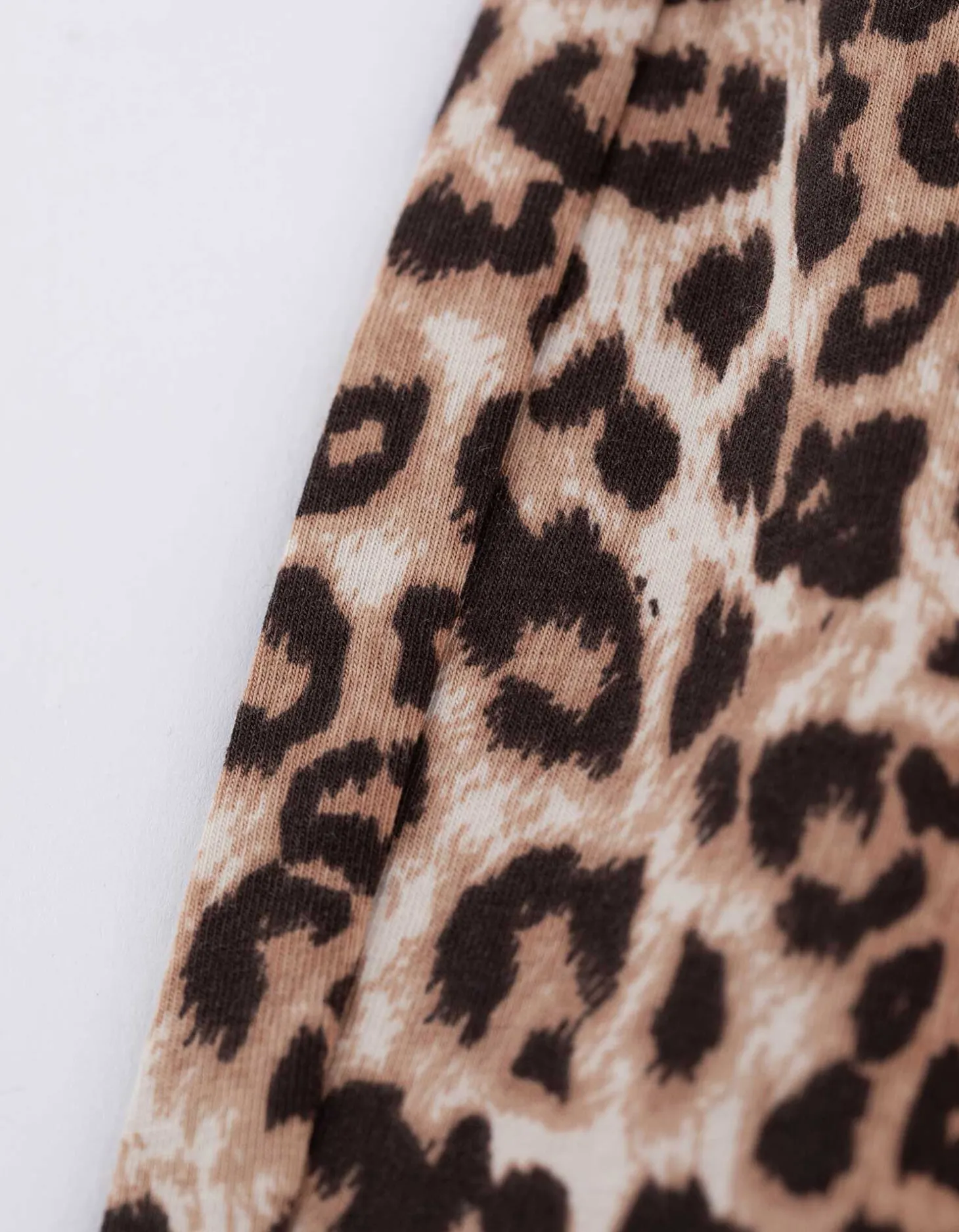 Legging - Luipaardprint - wit