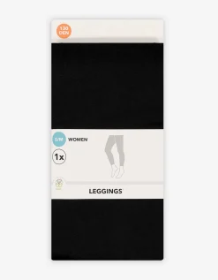 Legging - Met stretch - zwart