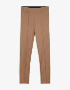 Legging - Plooi - bruin