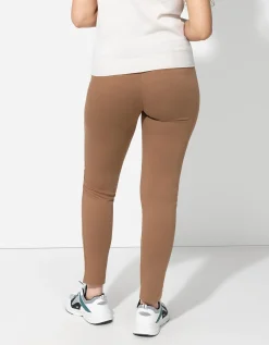 Legging - Plooi - bruin