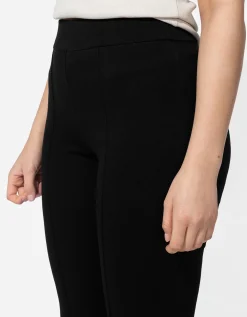Legging - Plooi - zwart