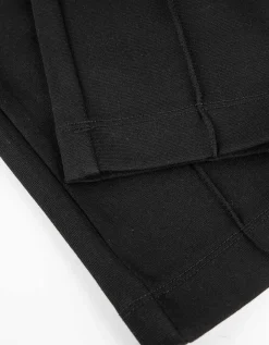 Legging - Plooi - zwart