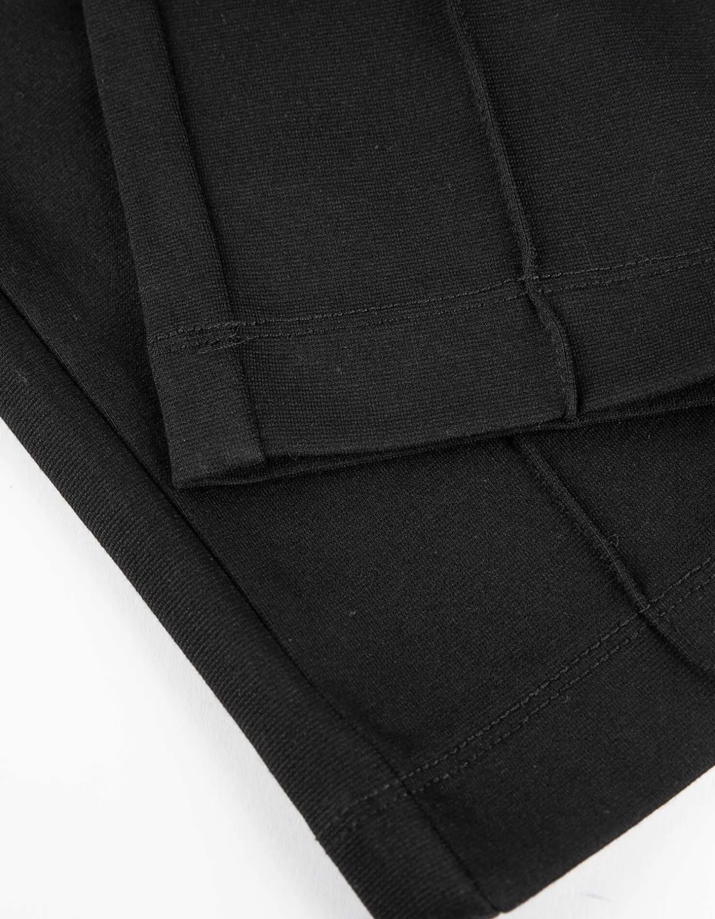 Legging - Plooi - zwart