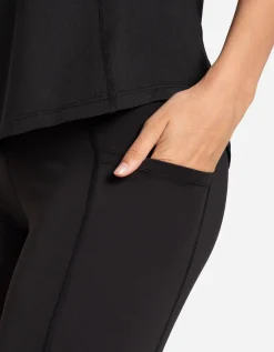 Legging - Zachte touch - zwart