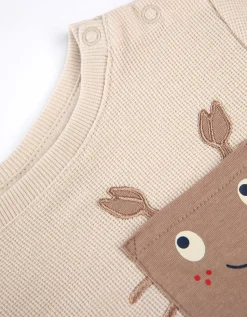 Longsleeve - Borstzak - beige