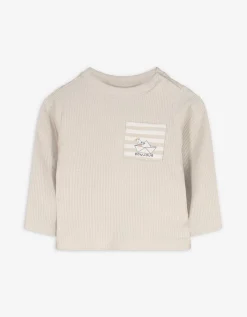 Longsleeve - Borstzak - beige