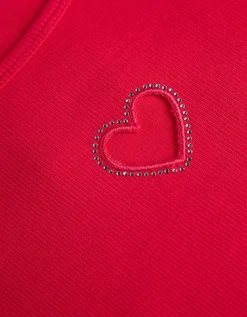 Longsleeve - Cut-outs - rood