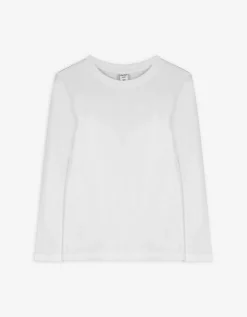 Longsleeve - Effen - wit