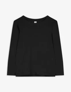 Longsleeve - Effen - zwart