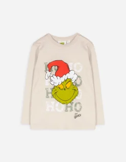 Longsleeve - Grinch - beige