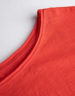Longsleeve - Katoen - rood