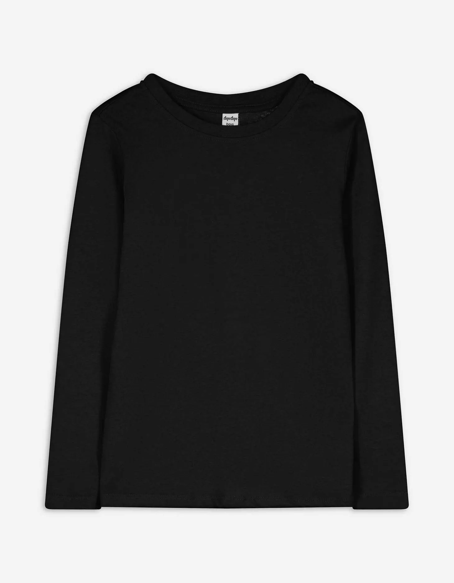 Longsleeve - Katoen - zwart