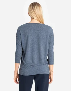 Longsleeve - 3/4-mouwen - turkoois