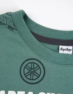 Longsleeve - Print - groen