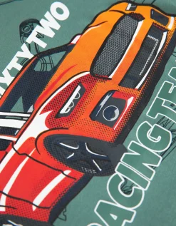 Longsleeve - Print - groen