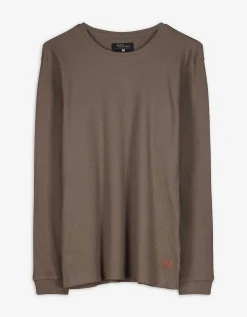 Longsleeve - Regular fit - lichtbruin