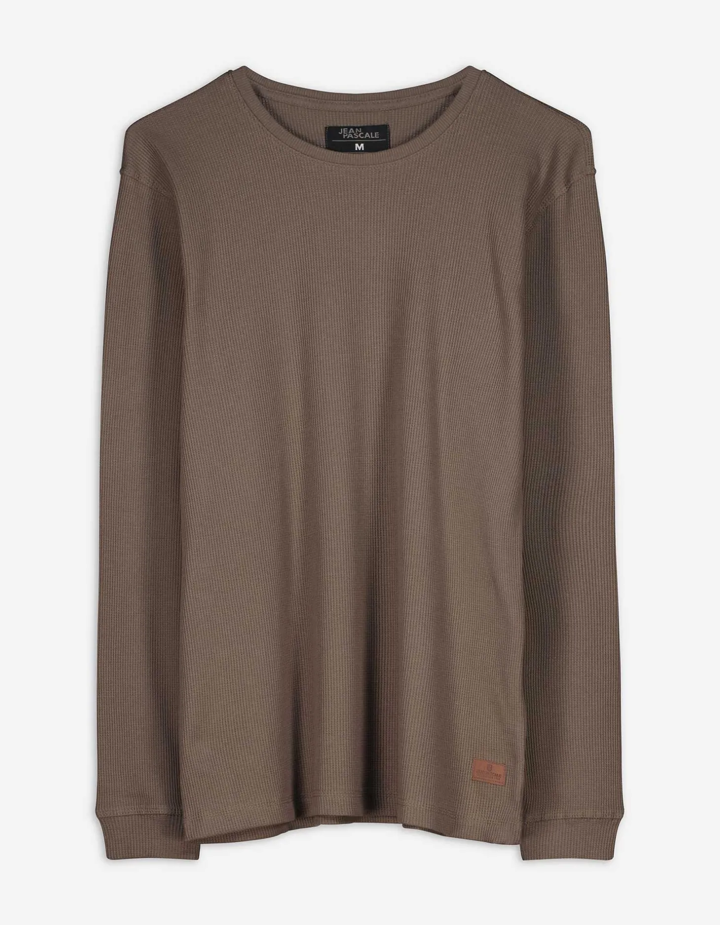 Longsleeve - Regular fit - lichtbruin