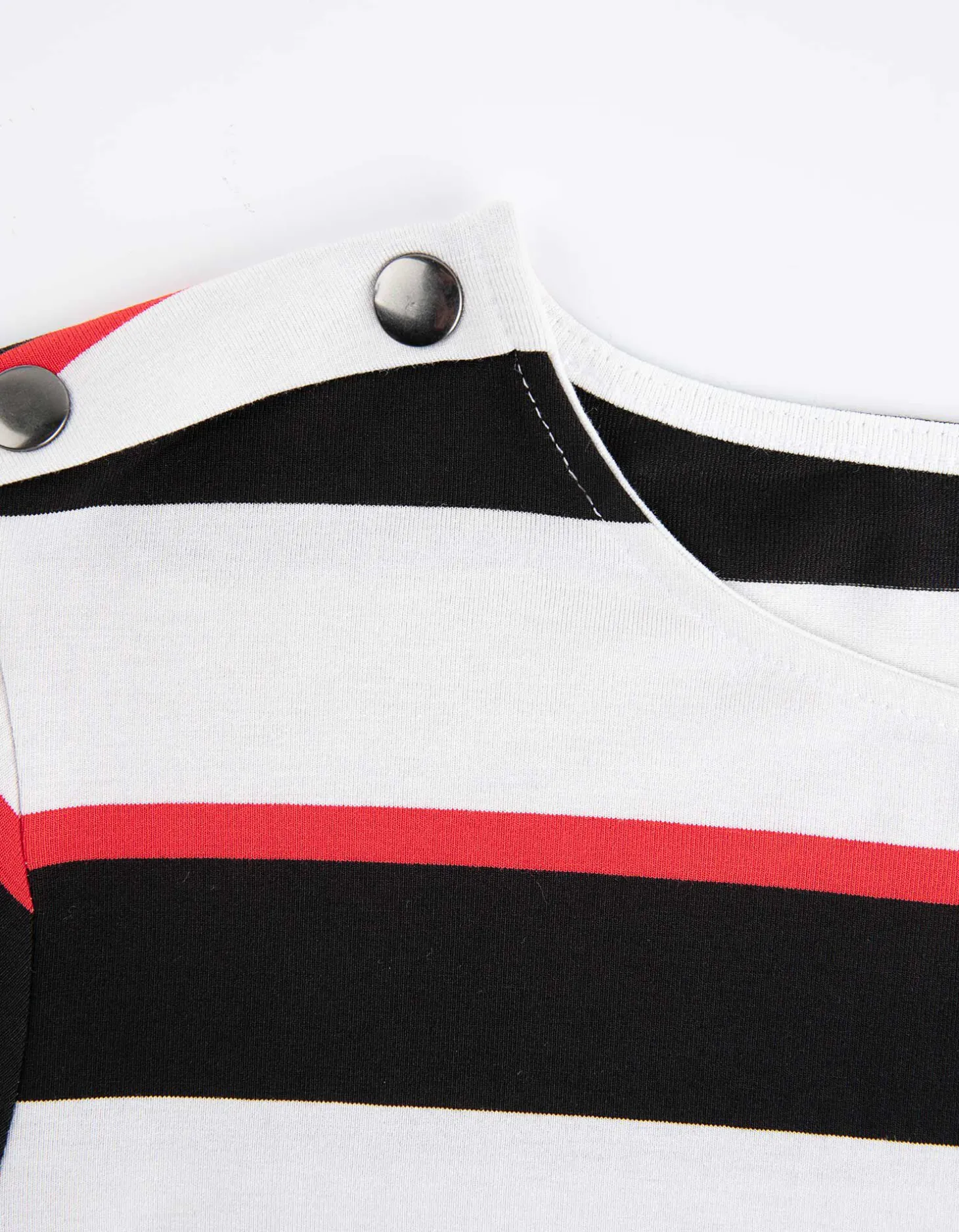 Longsleeve - Sierknopen - wit