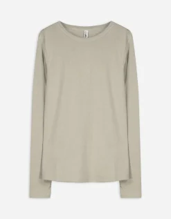 Longsleeve - Viscose - lichtgroen