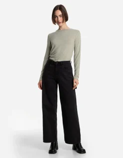 Longsleeve - Viscose - lichtgroen