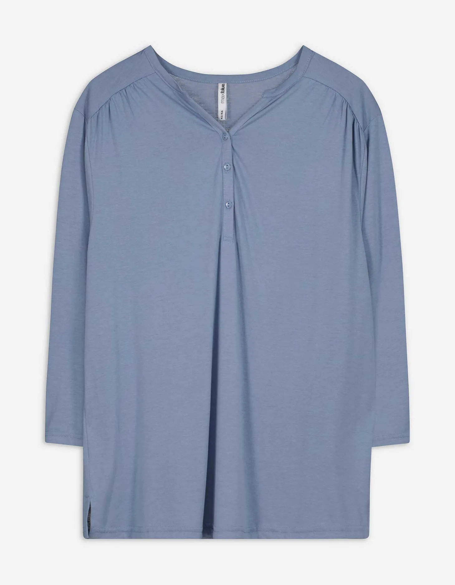 Longsleeve - Viscose - lichtblauw