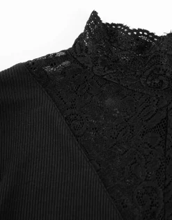 Longsleeve - Zwangerschapskleding - zwart
