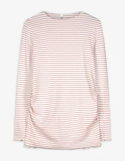 Longsleeve - Zwangerschapskleding - wit