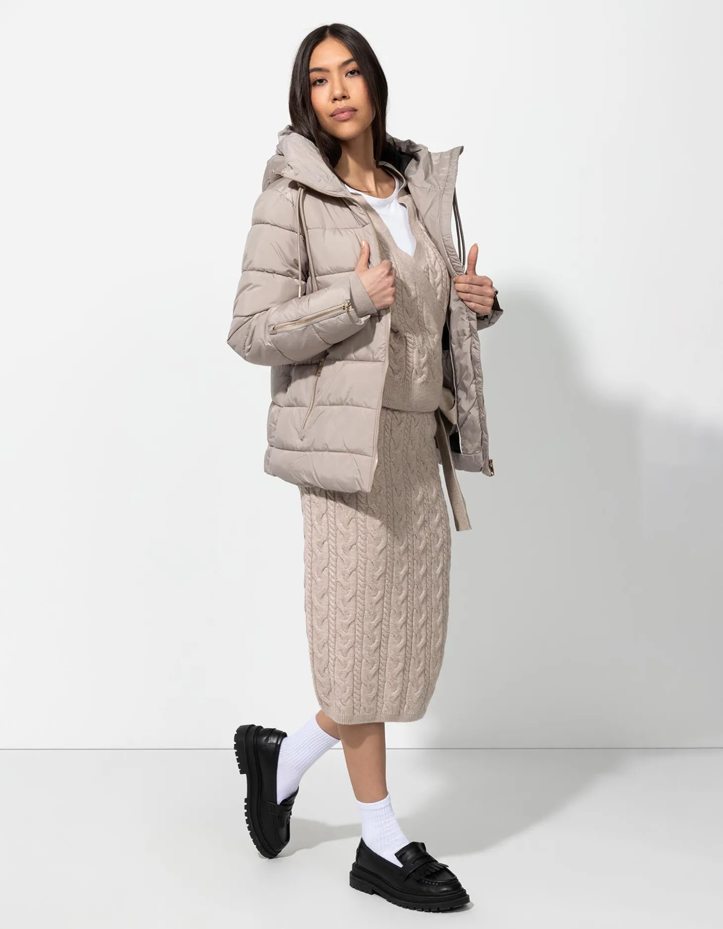 Midirok - Breigoed - beige