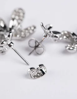 Oorbellen - Effen - zilver
