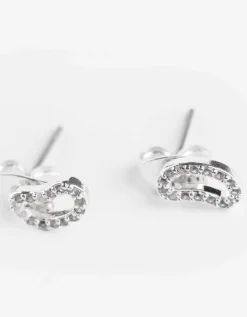 Oorbellen - Set van 4 - zilver