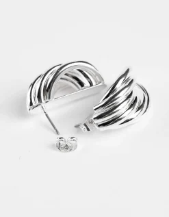 Oorbellen - Set van 2 - zilver