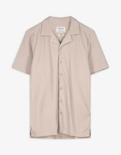 Overhemd - Effen - beige