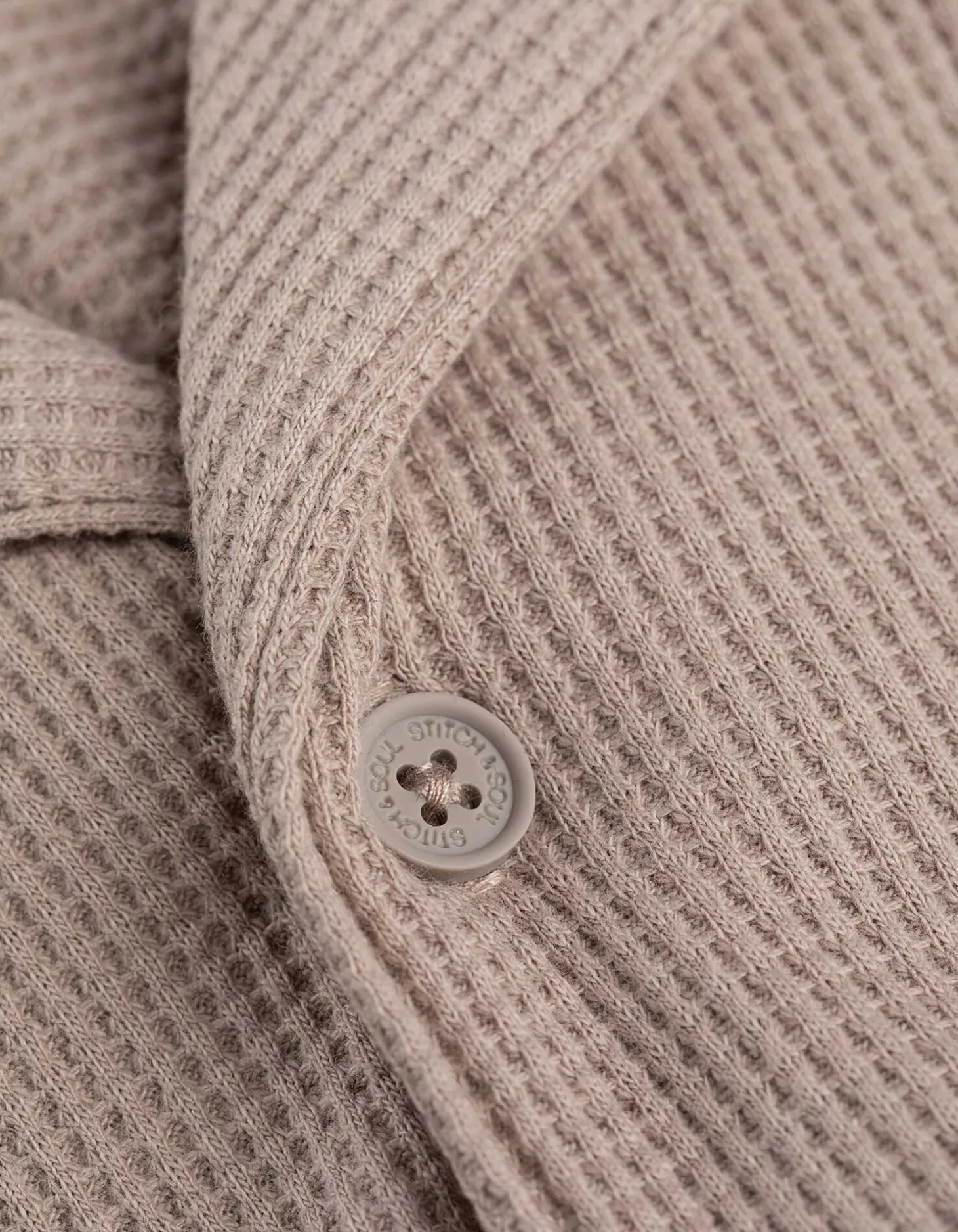 Overhemd - Effen - beige