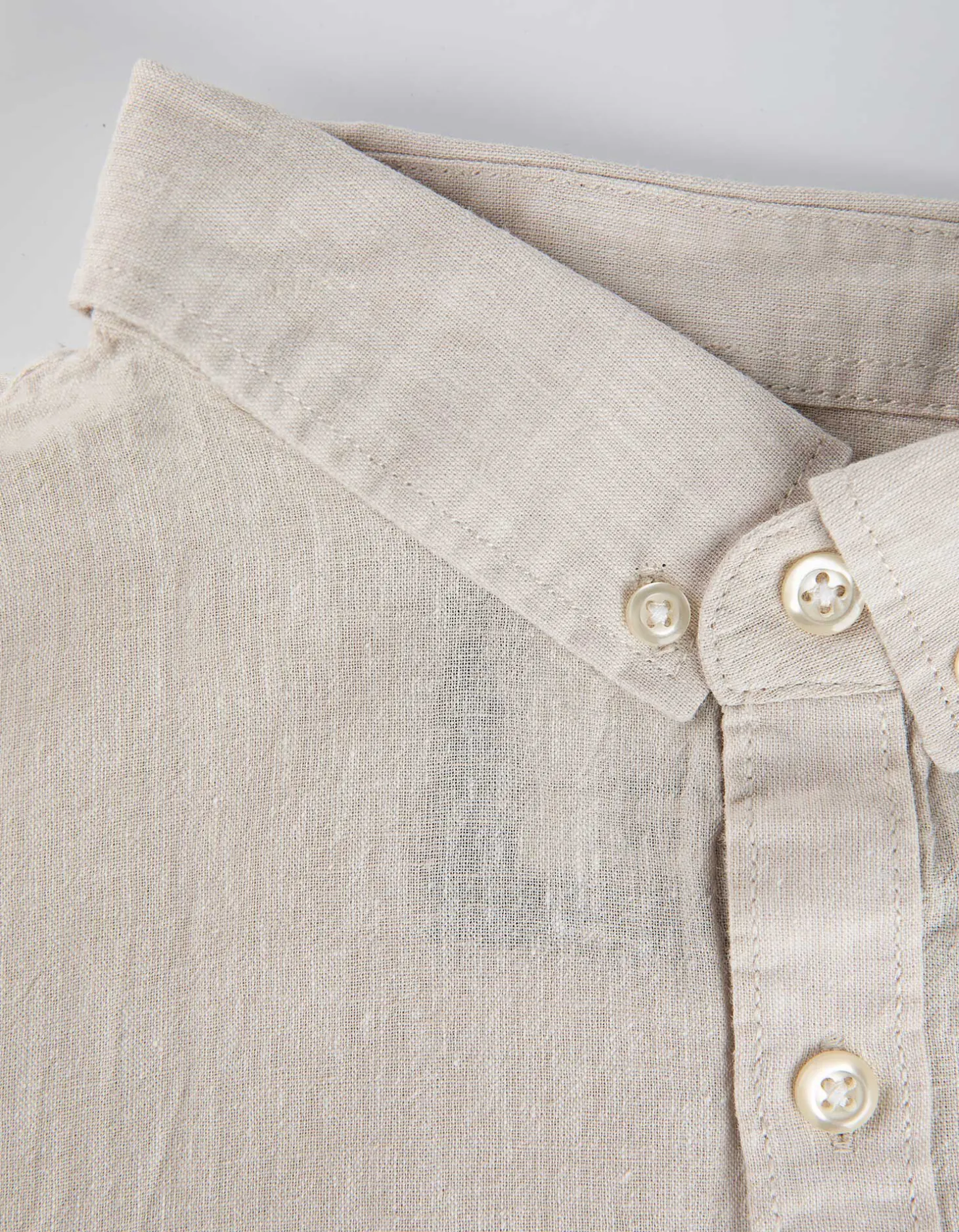 Overhemd - Linnen - beige