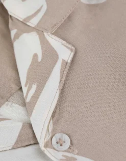 Overhemd - Print all-over - beige