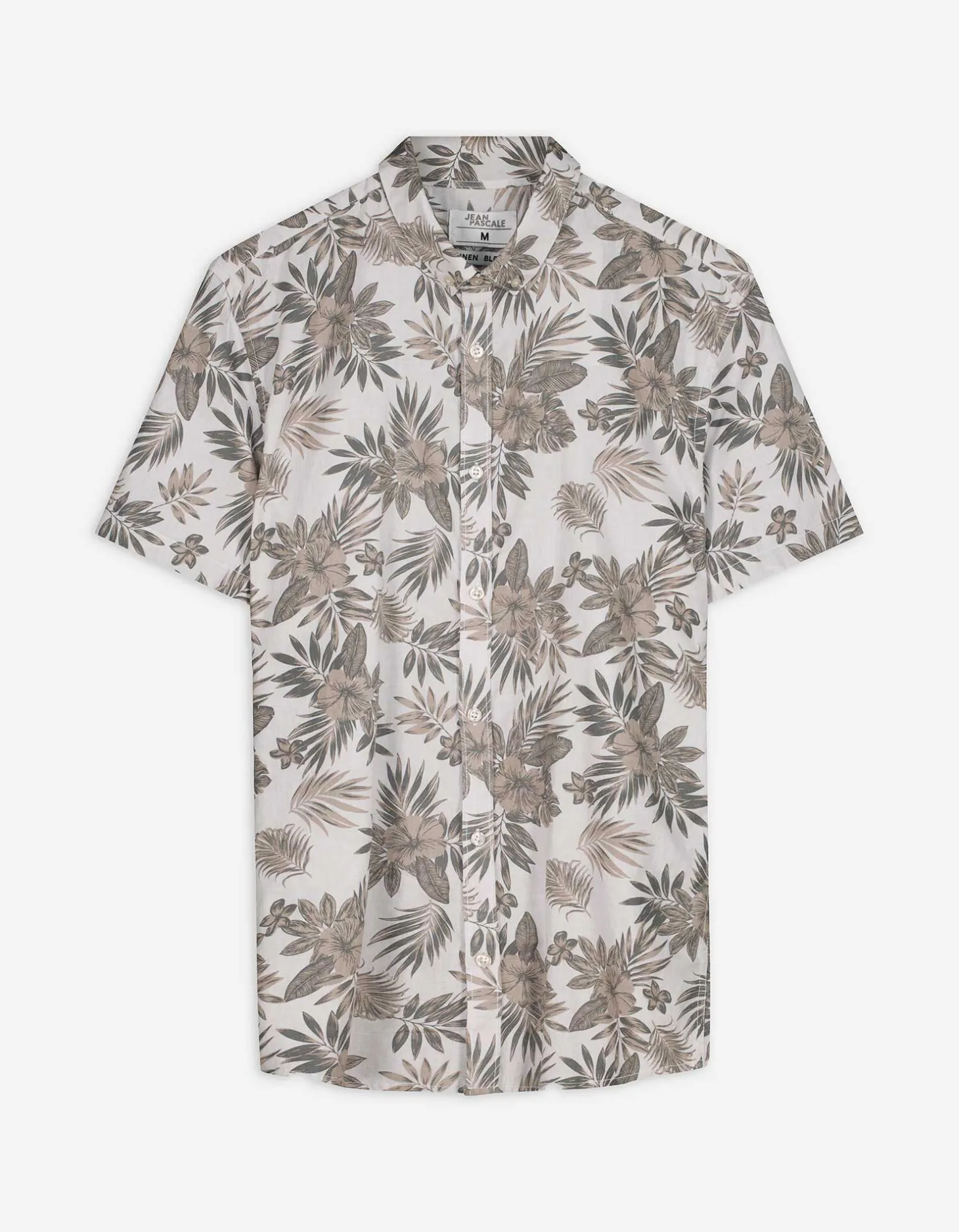 Overhemd - Print all-over - beige