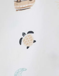 Overhemd - Print all-over - wit