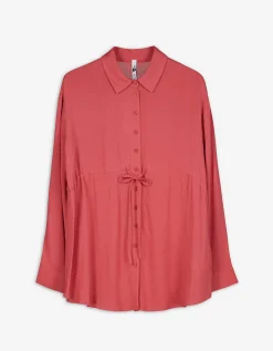 Overhemdblouse - Zwangerschapskleding - rood