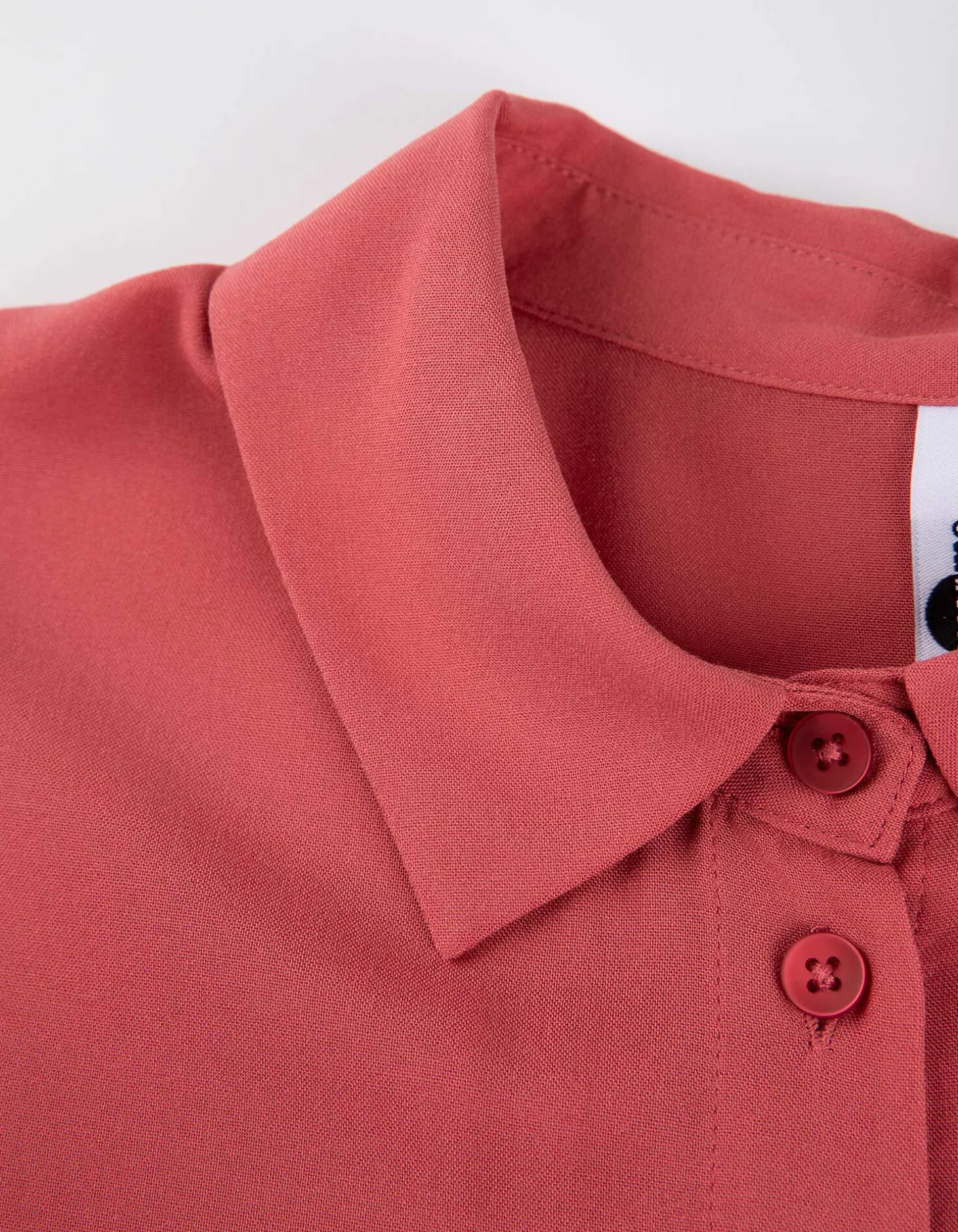 Overhemdblouse - Zwangerschapskleding - rood
