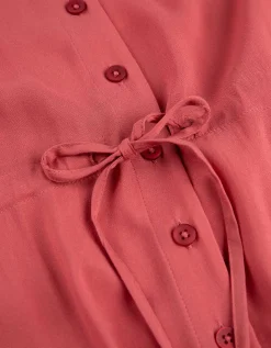 Overhemdblouse - Zwangerschapskleding - rood