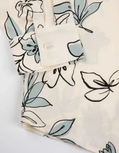 Overhemdblouse - Zwangerschapskleding - wit