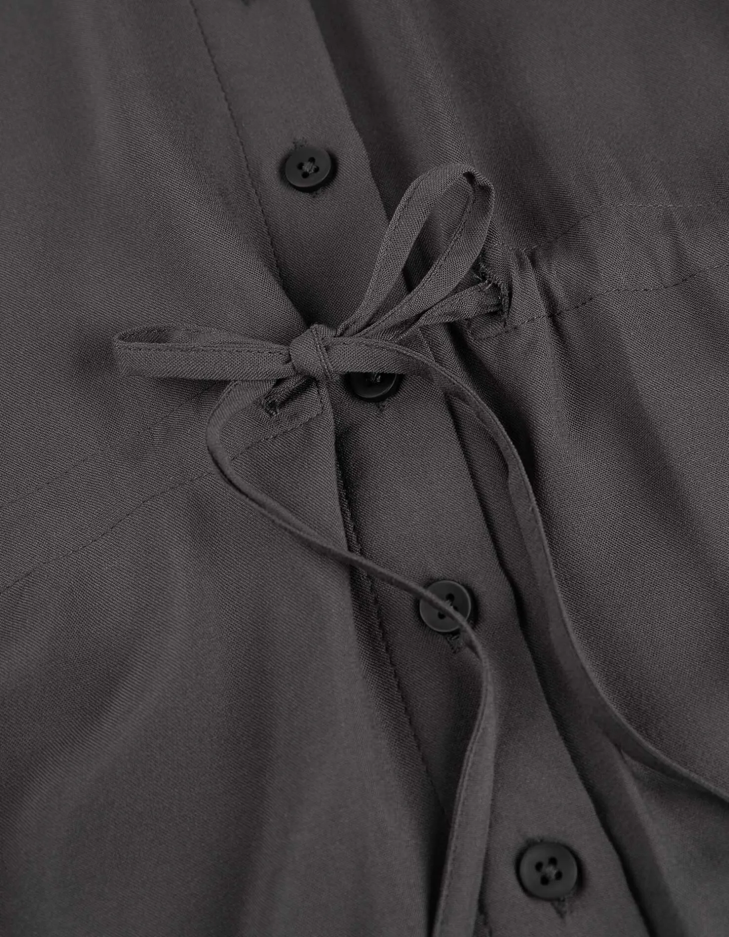 Overhemdblouse - Zwangerschapskleding - donkergrijs